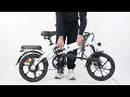 unboxing isinwheel u3 folding electric bike