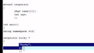 C++ Tutorial - 22 - Structures.flv