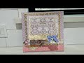 Anna Griffin Create Crop at Home 2 Heirloom Scrapbooking Two DIY layouts Interactive Title Page