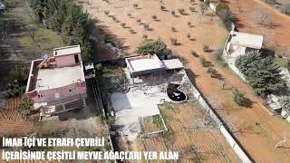 Kızılhisar'da asfalt üzeri 2.480 m2 üzerine kurulu bağ evi