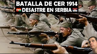 Batalla de Cer 1914, desastre en Serbia