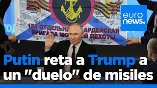 Putin reta a Trump a un \