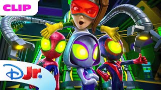 Marvel's Spidey and his Amazing Friends | Robo-Spideys 🤖 | @disneyjr