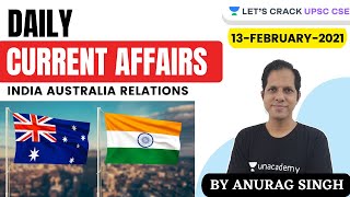 Daily Current Affairs | 13-February-2021 | Crack UPSC CSE/IAS 2021 | Anurag Singh