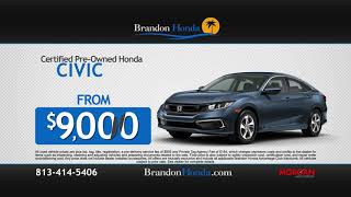 Buy Certified Pre-Owned from Brandon Honda