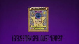Wizard101 level 28 storm spell tempest part 2
