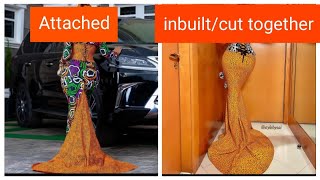 HOW TO CUT AND SEW TWO TYPES OF TAIL ON SKIRT
