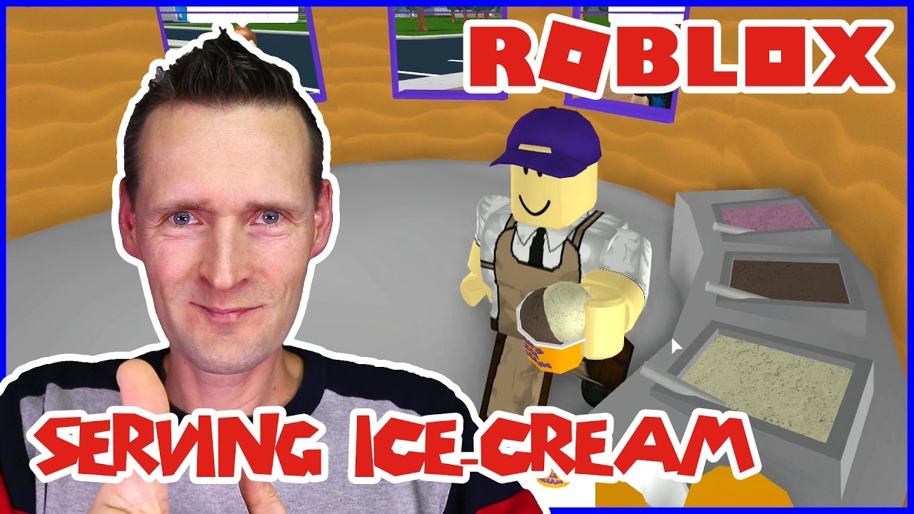 Welcome To Bloxburg Serving Ice Cream Youtube