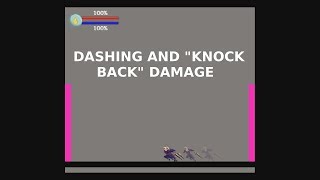 GDevelop 5 Tutorial/Example - Dash (Using Tweens) & "Knock Back" Damage
