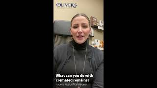 What to do with cremated remains