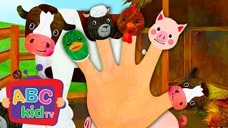 Finger Family Farm Animal | Animal Stories for Toddlers - ABC Kid TV | Nursery Rhymes \u0026 Kids Songs