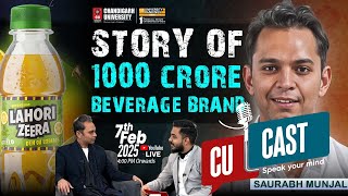 CU CAST  - Story of 1000 Crore Beverage Brand | Lahori Zeera | Saurabh Munjal