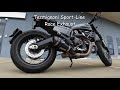 Ducati Scrambler Nightshift Stock Exhaust vs Termignoni Race Exhaust