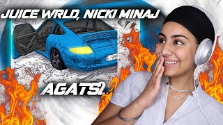 MASTERPIECE! Juice WRLD & Nicki Minaj - AGATS2 (Insecure) (Official Audio) [REACTION]