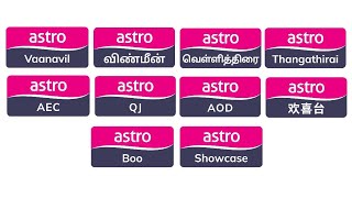 New Logo \u0026 Channel ID (15/11/2024): Astro 10 Channels