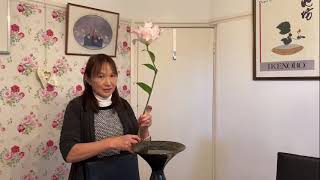 How to make a Ikenobo Ikebana Shoka Shinputai 池坊生花新風体　12/21 Ikebana London Classes