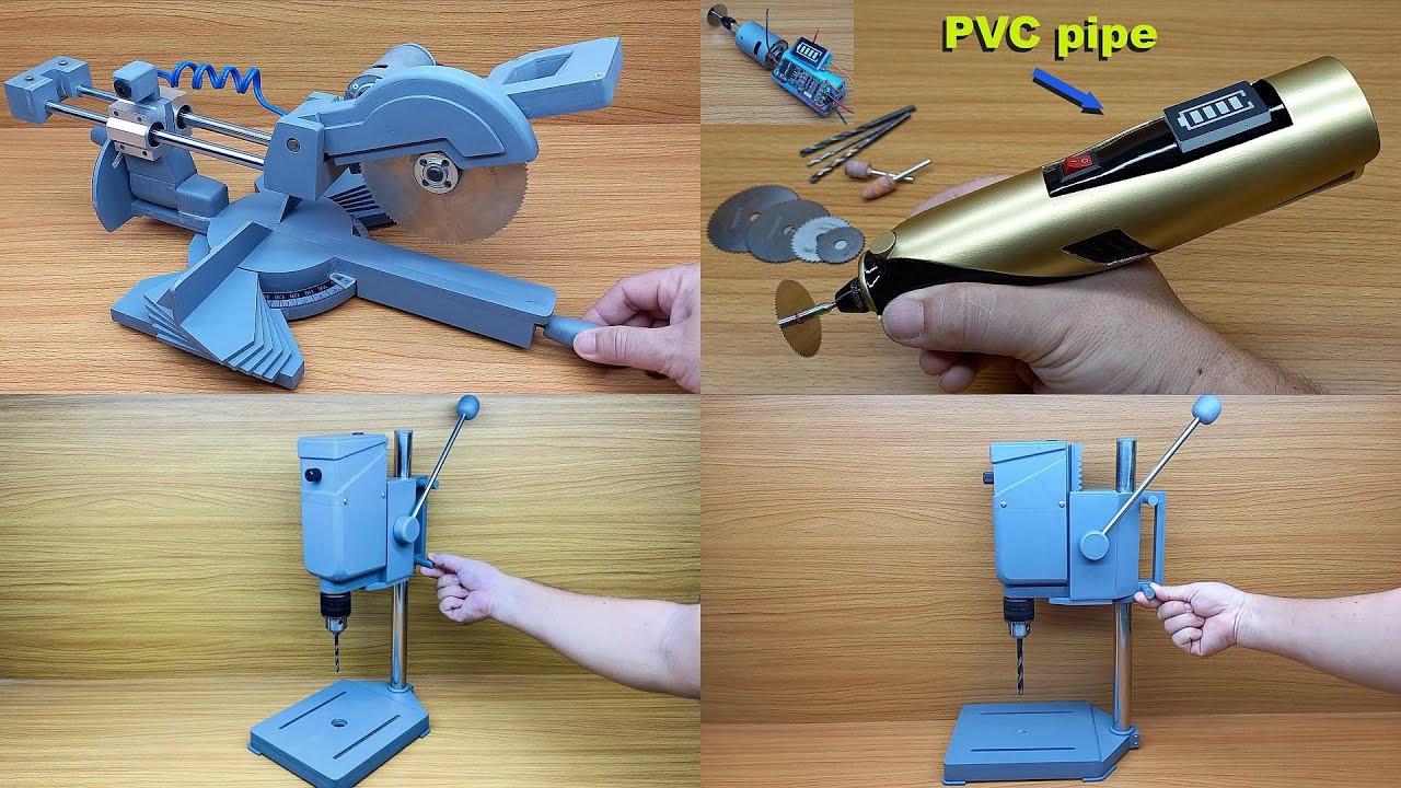 3 Homemade Ideas From Pvc Plastic Youtube