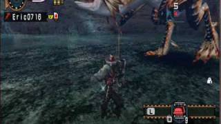 【MHFU/MHP2G】【Adrenaline +2】G rank Plesioth 【Gunlance】