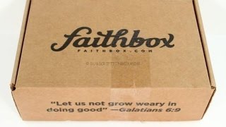 Faithbox September 2015 Review + Coupon #faithbox