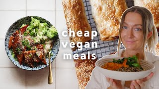 Budget-friendly VEGAN meals I absolutely love! (high protein)
