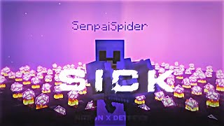 senpai spider pyscopath edit#sendapispider#minecraft#viral#trending