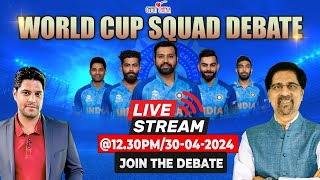 T20I World Cup Squad Debate | Live with Cheeka & Ani I Cheeky Cheeka