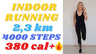 🔥35 min Indoor Running Workout🔥// Run in Place Workout // At Home Jogging Cardio Workout