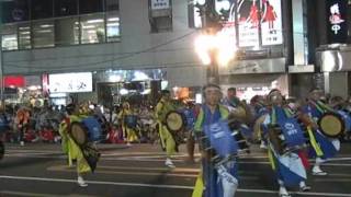 2003年 うえの夏まつり パレード　 東京さんさ踊りＡ　ＮＴＴ連