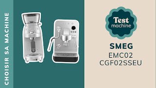 [TEST] Réglages de la Smeg EMC02 \u0026 du moulin CGF02 - Notre avis