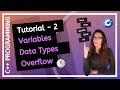 C++ FOR BEGINNERS (2025) - Variables, Data Types, Overflow, Sizeof PROGRAMMING TUTORIAL