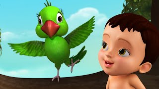 Aaye Re Aye Tiye, Naye Bhor Niye | Bengali Baby Song & Rhymes | Infobells