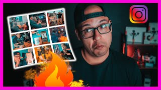 How To Make A Fire 🔥 Instagram Grid | Instagram Tutorial