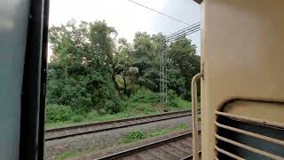 Flat 110 kmph run through greenery of Kerala | ICF Tracksounds |