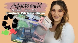 Aufgebraucht Januar 2023 👎🏻♻️👍🏻| Make-up | Pflege | Haushalt Tops \u0026 Flops + Verlosung