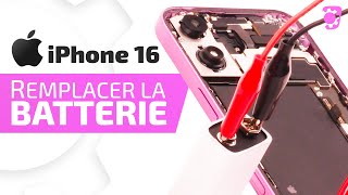 How to replace the battery of the iPhone 16 ? | Brico-phone