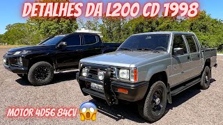 L200 4x4 CD 1998 | Todos os detalhes dessa lenda da Mitsubishi