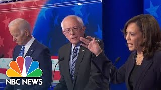 Democratic Candidates Focused Attacks Against Donald Trump On The Second Night Of Debates | NBC News