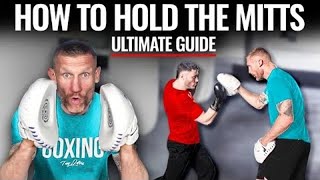 Master Holding the Mitts For Boxing : A Complete Guide (Olympic Medalist Tutorial)