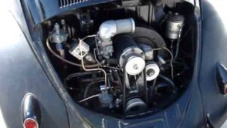 36hp VW engine with Judson supercharger  + more in 1956 oval ragtop