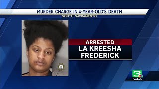 Woman arrested for death of friend's 4-year-old child, Sacramento sheriff says