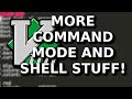 VIM More Command Mode and Shell Commands