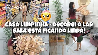 SALA DE CARA NOVA | NOVO ITEM NA DECORAÇÃO | MERCADO DA SEMANA | CASA LIMPA E ORGANIZADA