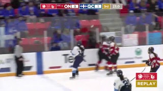 2019 CWG - Women's Hockey - Game 30 - ON vs QC