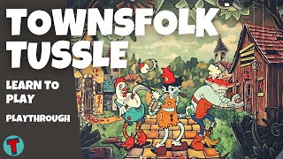 Townsfolk Tussle Board Game Teach and Playthrough