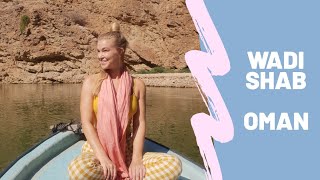 Swimming in Wadi Shab | Beautiful wadi in Oman