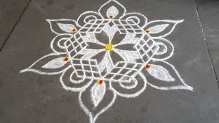 Beautiful rangoli designs 🌺🌼| unique rangoli 🩷#viralvideo