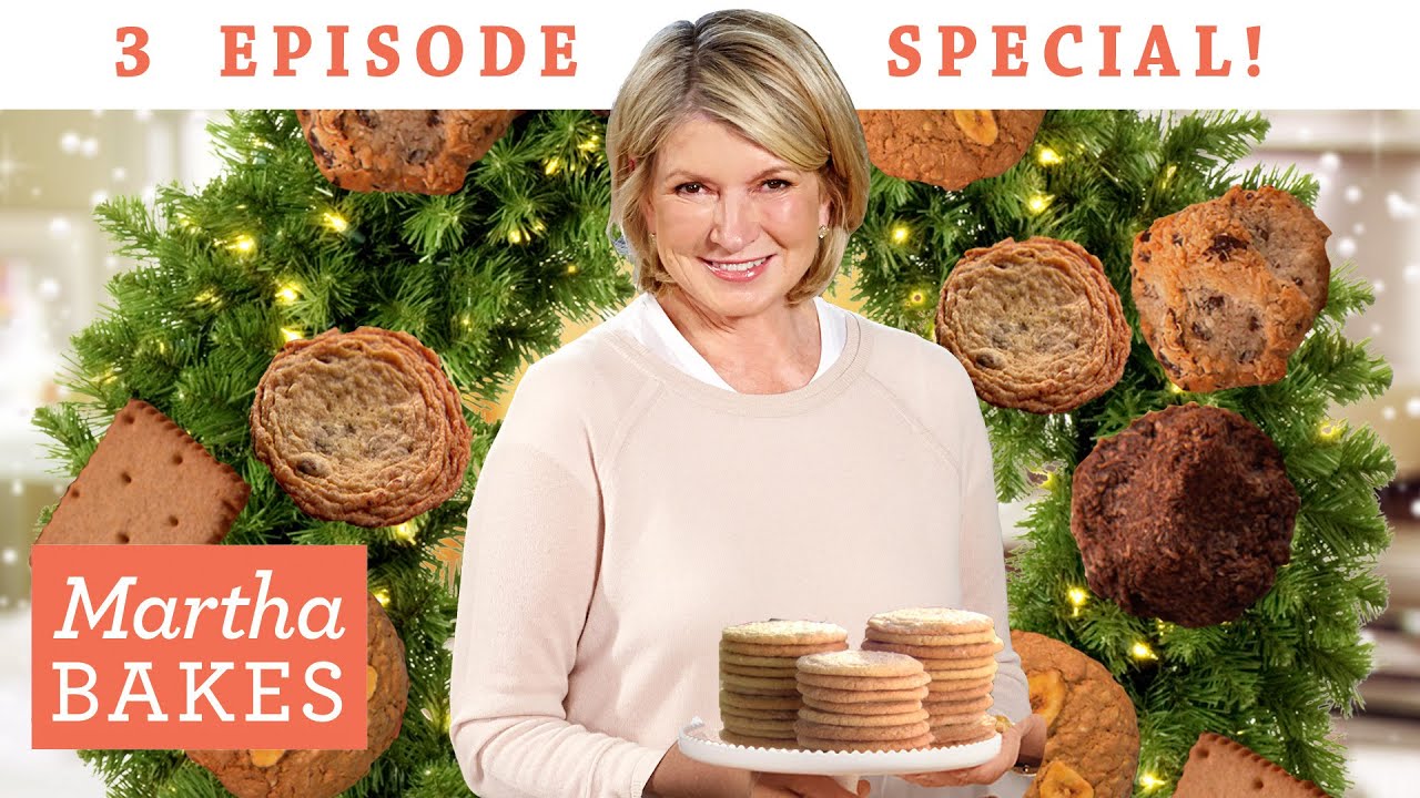 Martha Stewart’s Favorite Cookies | 12 Baked Recipes - YouTube