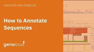 Annotate DNA Sequences Quickly: Find Features and Add Custom Annotations