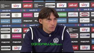 Conferenza stampa Cioffi pre Udinese-Atalanta