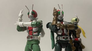 【V3とショッカーライダー】2体のフィギュアを買ったのでご紹介【昭和版】